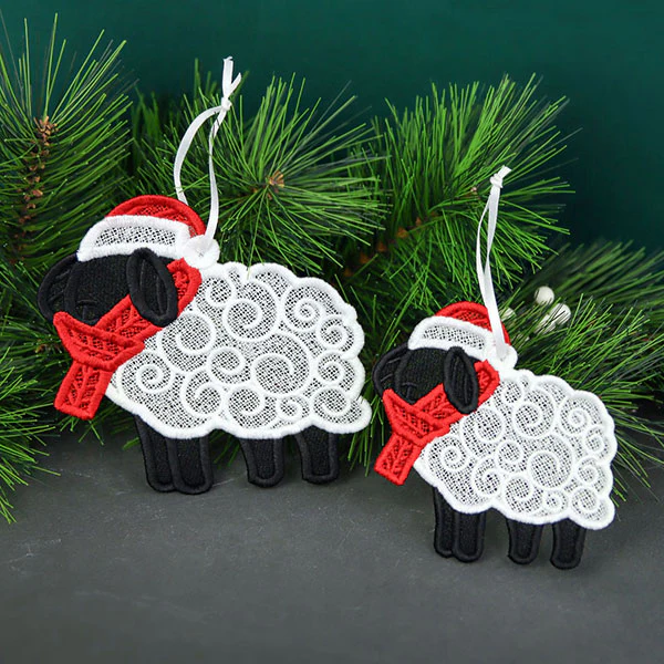 Ba La La Black Sheep Ornament (Lace) - Image 14