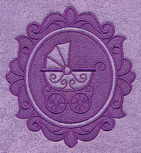 Baby Pram (Embossed) - Image 2