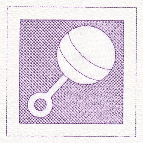 Baby Rattle (Trapunto) - Image 4
