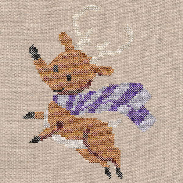 Baby Reindeer Blitzen (Cross Stitch) - Image 2