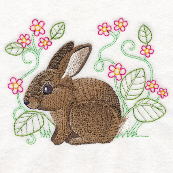 Baby Woodland Animals - Bunny - Image 2