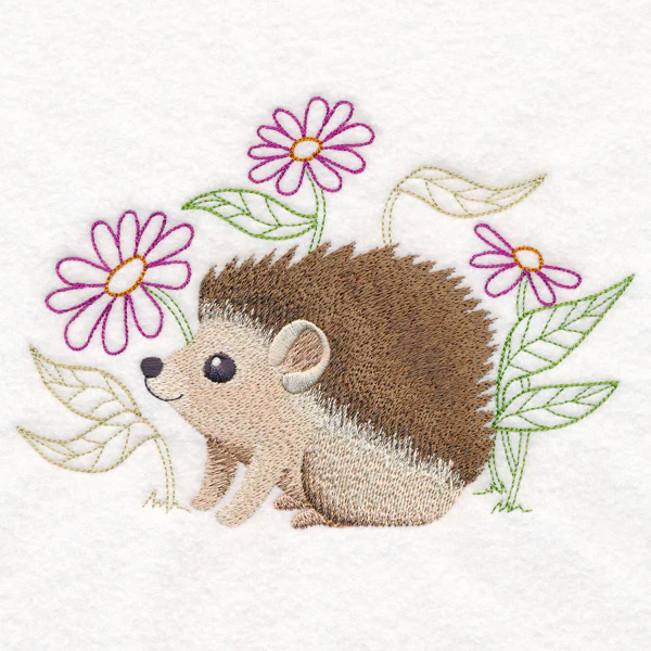Baby Woodland Animals - Hedgehog - Image 2