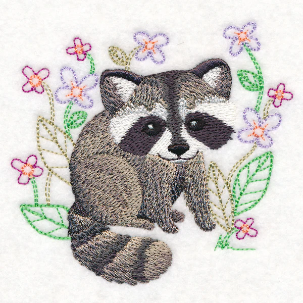 Baby Woodland Animals - Raccoon - Image 3