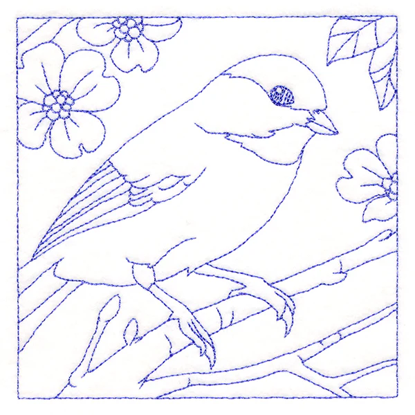 Backyard Birds Quilting - Chickadee (Double Run) - Image 4
