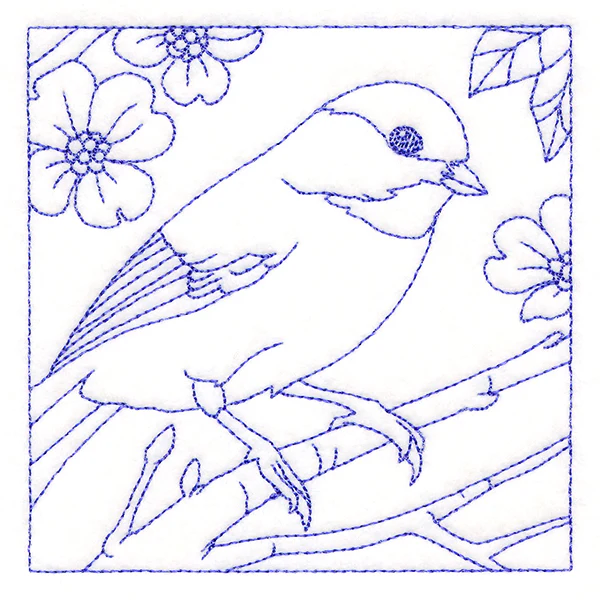 Backyard Birds Quilting - Chickadee (Double Run) - Image 5