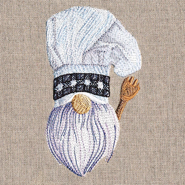Baking Gnome with Fork - Image 3