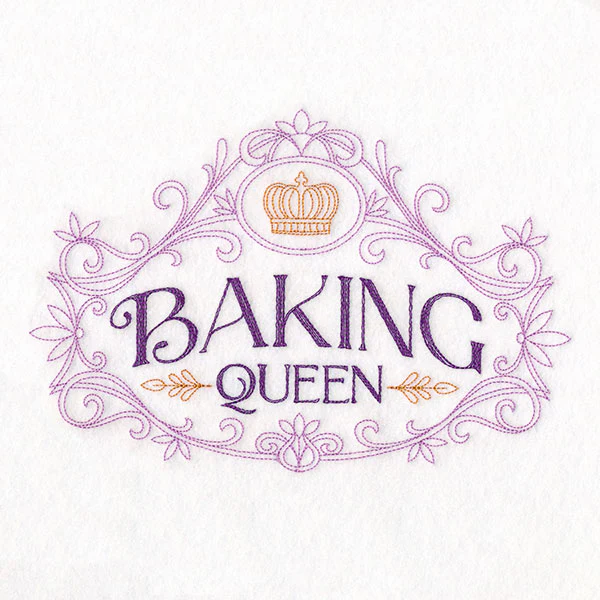 Baking Royalty Sign - Queen - Image 3