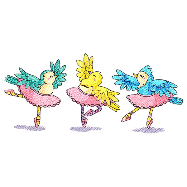 Ballet Fun Birdies - Image 2