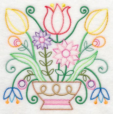 Ballet of Blooms (Vintage) - Image 3
