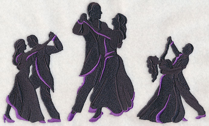 Ballroom Silhouette Trio - Image 2