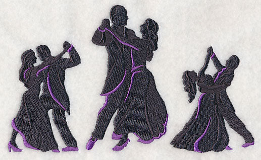 Ballroom Silhouette Trio - Image 4