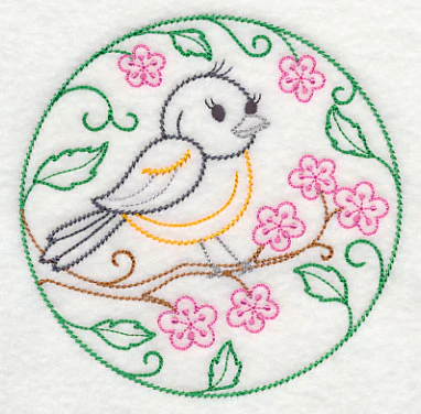 Baltimore Oriole and Cherry Blossoms (Vintage) - Image 4