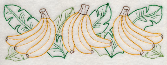 Banana Bunch Border (Vintage) - Image 3