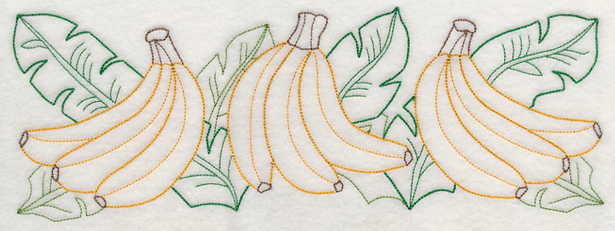Banana Bunch Border (Vintage) - Image 6