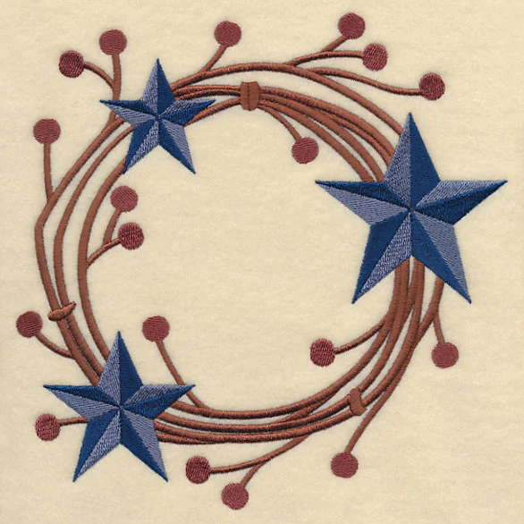 Barn Star Wreath - Image 6