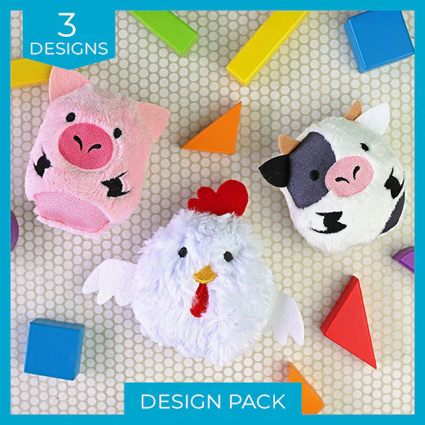 Barnyard Buddies (In-the-Hoop) Design Pack - Image 10
