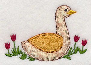 Barnyard Goose (Heirloom Applique) - Image 3