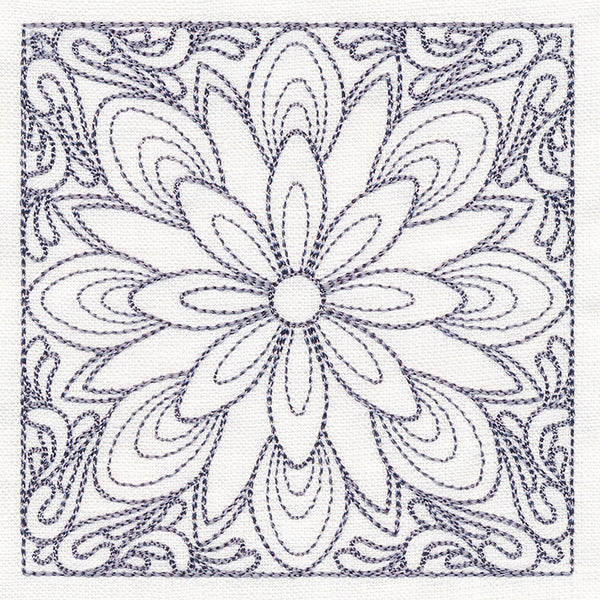 Baroque Beauty Quilting Square 1 (Double Run) - Image 5
