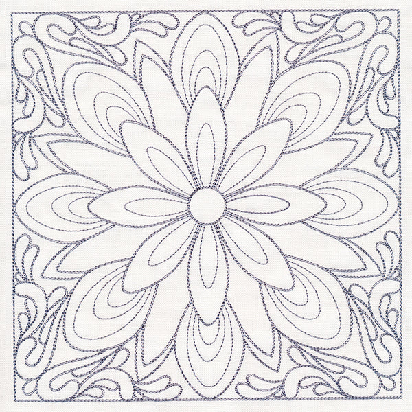 Baroque Beauty Quilting Square 1 (Double Run) - Image 6