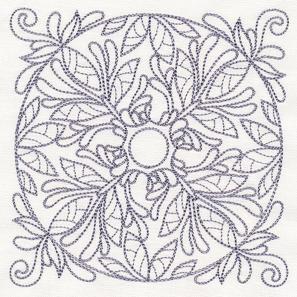 Baroque Beauty Quilting Square 2 (Double Run) - Image 4