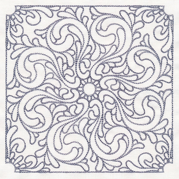 Baroque Beauty Quilting Square 5 (Double Run) - Image 3