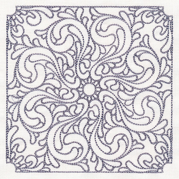 Baroque Beauty Quilting Square 5 (Double Run) - Image 4