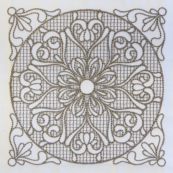 Baroque Beauty Square 4 (Trapunto) - Image 4