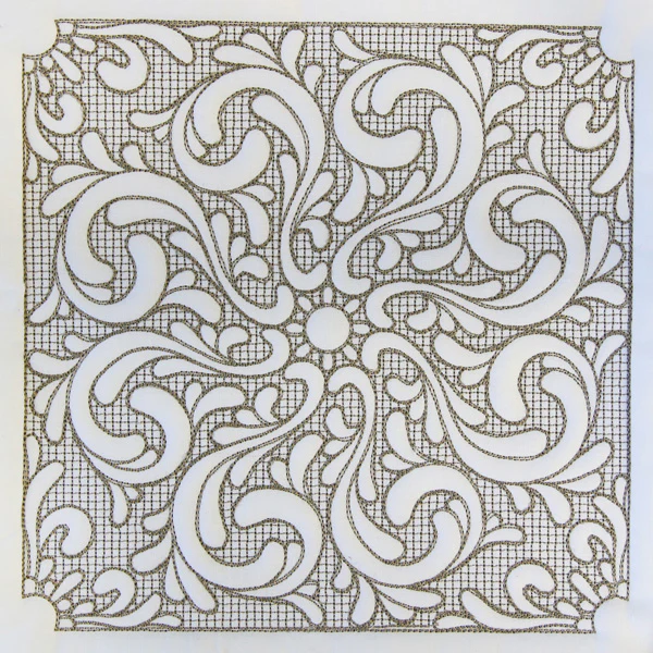 Baroque Beauty Square 5 (Trapunto) - Image 6