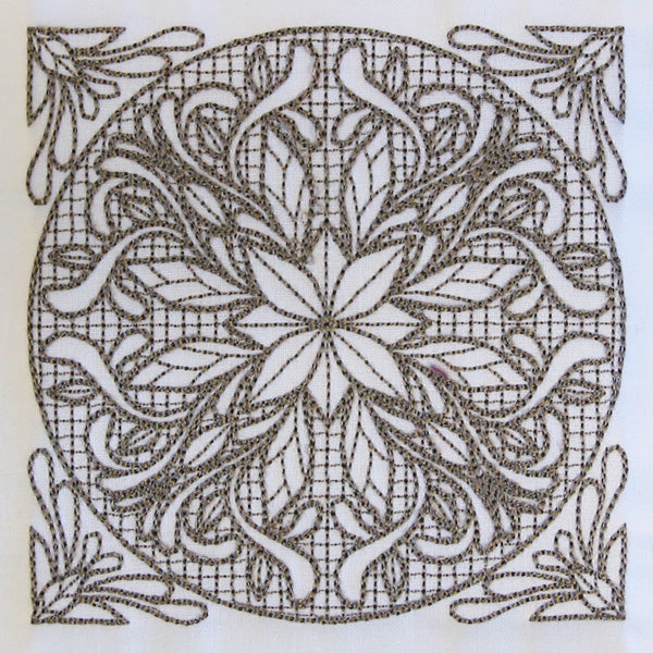 Baroque Beauty Square 6 (Trapunto) - Image 5