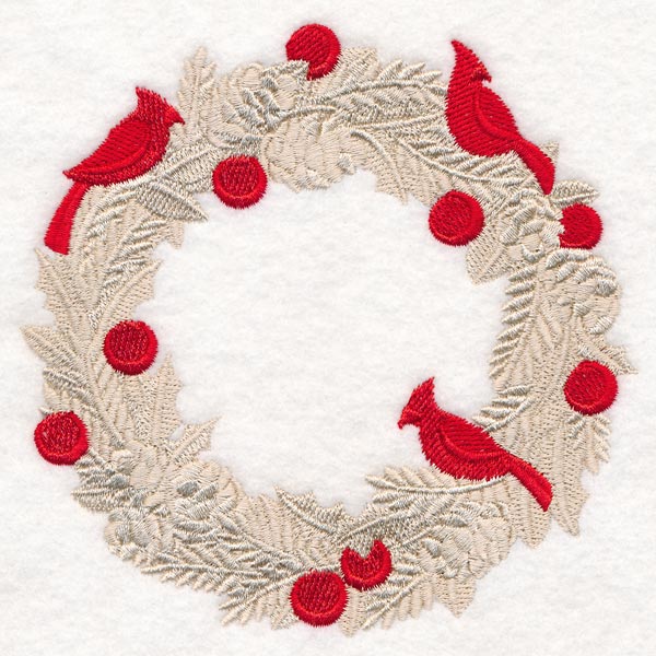Baroque Cardinal Wreath - Image 4