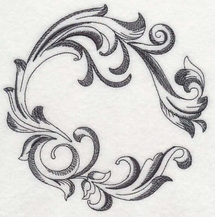 Baroque Circle Frame - Image 3