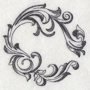 Baroque Circle Frame - Image 5