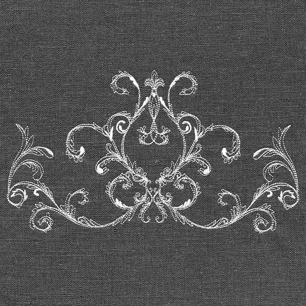 Baroque Flourish Border (Whitework) - Image 2