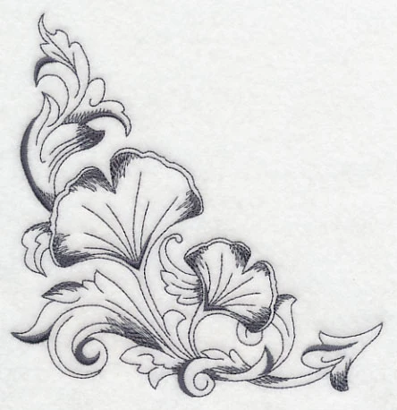 Baroque Ginkgo Corner