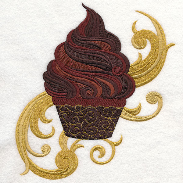 Baroque Swirls Cupcake - Image 4