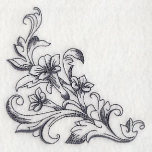 Baroque Trumpet Vine Corner - Image 3