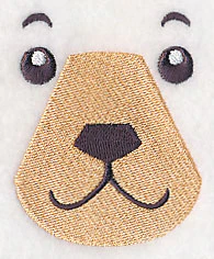Barry Bear Face (Smiling) - Image 3