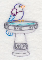Bath Time Bird 1 (Vintage) - Image 2