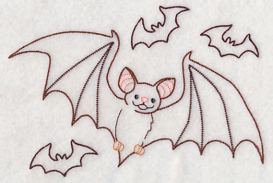 Bats in Flight (Vintage) - Image 4
