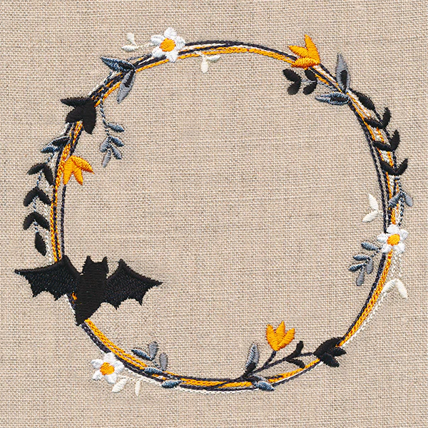Batty & Beautiful Wildflower Wreath - Image 4