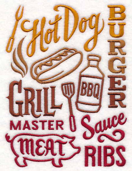 BBQ Collage - Image 2