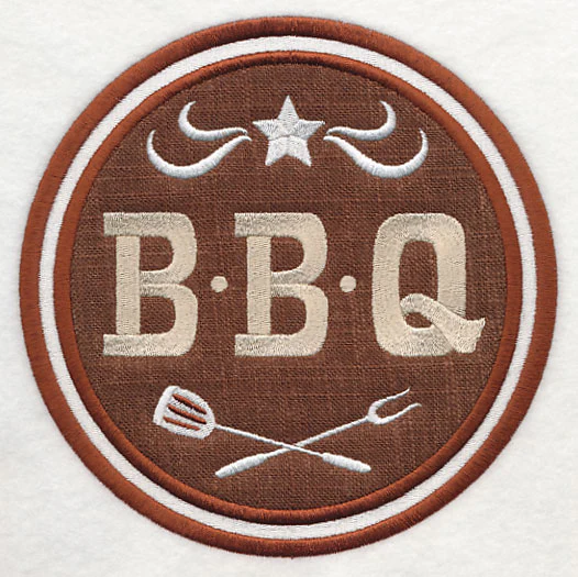 BBQ Crest (Applique) - Image 2
