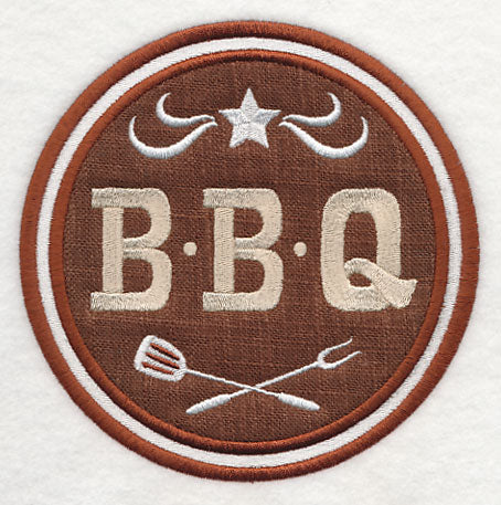 BBQ Crest (Applique) - Image 3