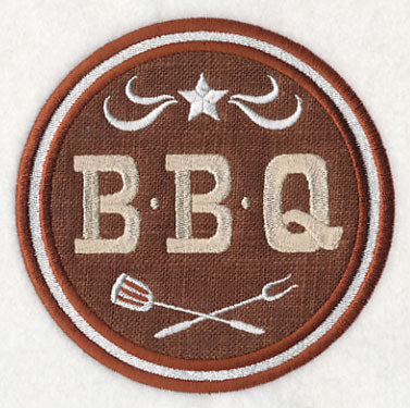 BBQ Crest (Applique) - Image 4