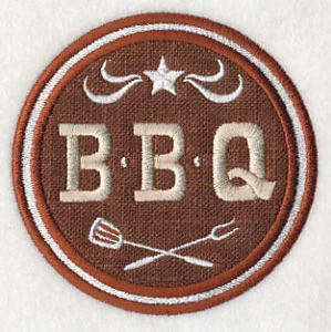 BBQ Crest (Applique) - Image 5