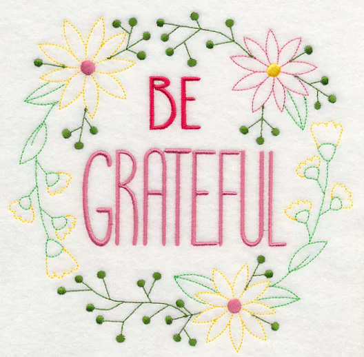 Be Grateful Wreath - Image 2