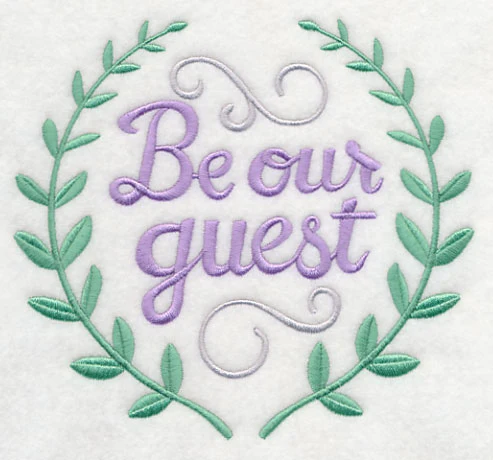 Be Our Guest Wreath - Image 3