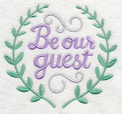 Be Our Guest Wreath - Image 4