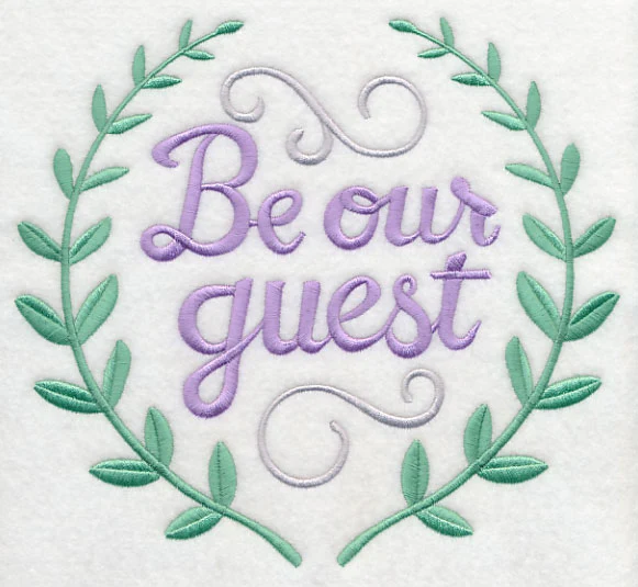 Be Our Guest Wreath - Image 6
