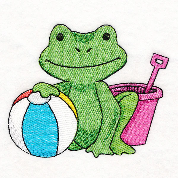 Beach Buddies Frog - Image 2